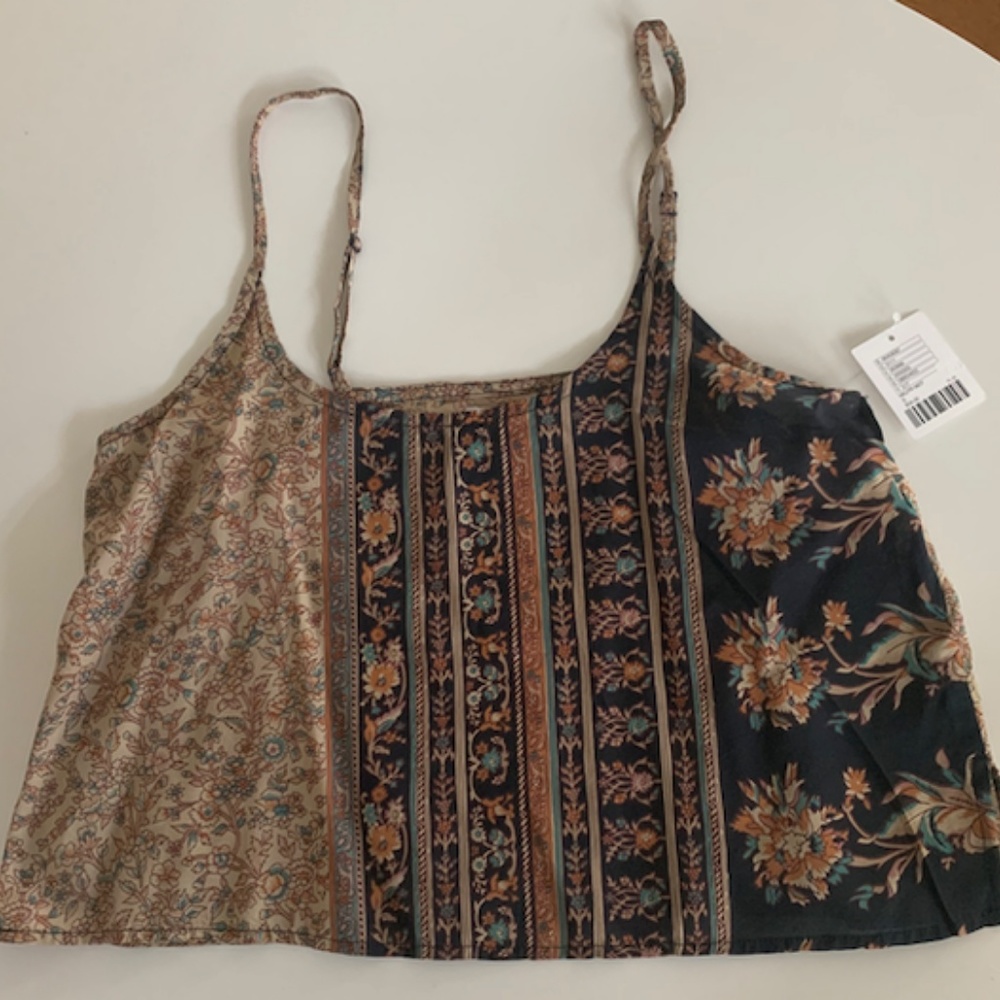 Urban Outfitters Skylar Mixed Patter Cami with Tag